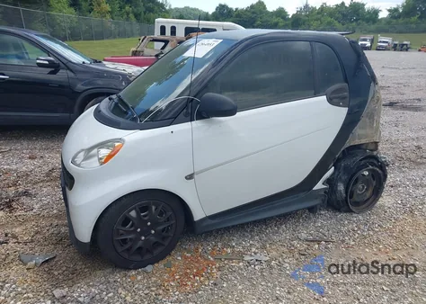 2014 Smart Fortwo Passion/Pure from USA, damaged, VIN WMEEJ3BA3EK778154